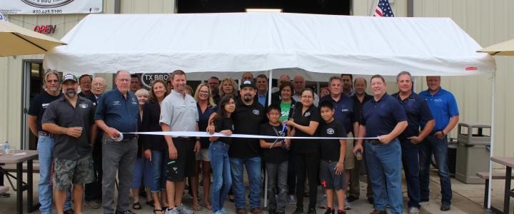 Ribbon Cutting - TX BBQ Depot