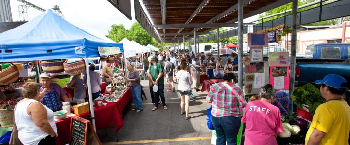 Fresh Local Goods and Produce at the Farmers Market