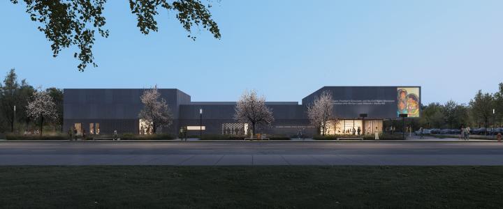 Clara Luper Civil Rights Center Rendering 2026