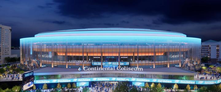 Continental Coliseum Rendering