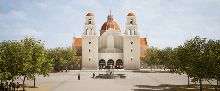 Blessed Stanley Rother Shrine rendering