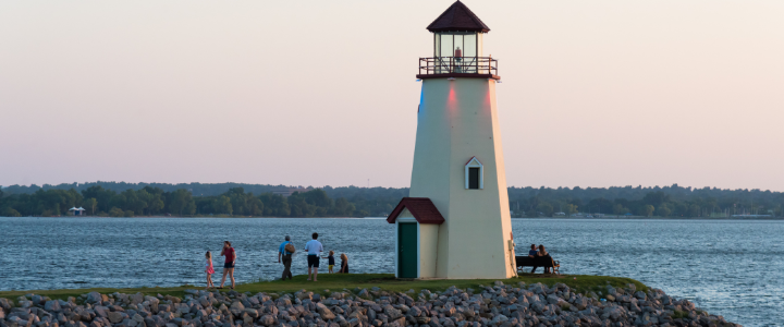 Lake Hefner Lighthouse