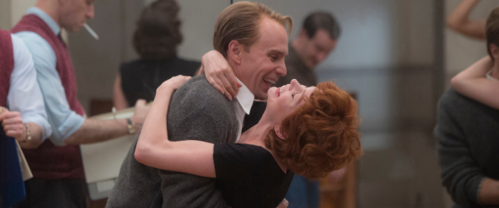 FOSSE/VERDON “Who’s Got the Pain” Episode 2. Sam Rockwell and Michelle Williams play Bob Fosse and Gwen Verdon.
