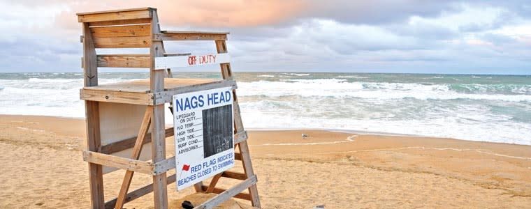 Life Guard Chair at Nags Head Beach in Outer Banks