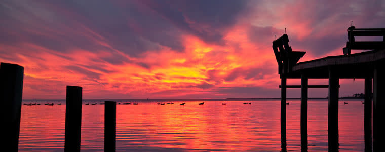 Sunrise on The Outer Banks during Eco Adventures