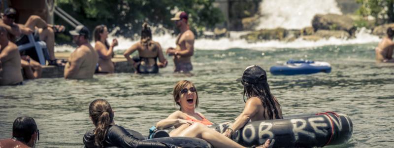 Make a splash in New Braunfels with water parks, river floats, and more