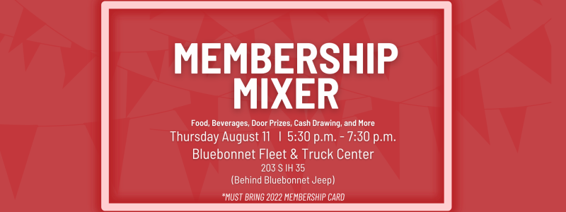 August 11, 2022 Mixer Held at Bluebonnet Fleet & Truck Center
