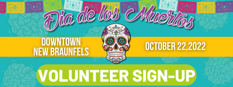Volunteer for the Dia de los Muertos Festival
