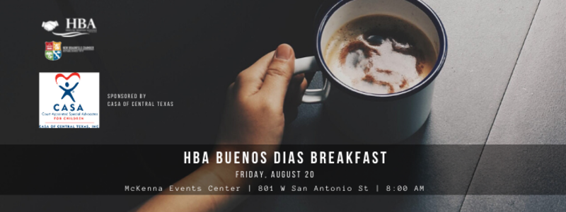 HBA Breakfast August
