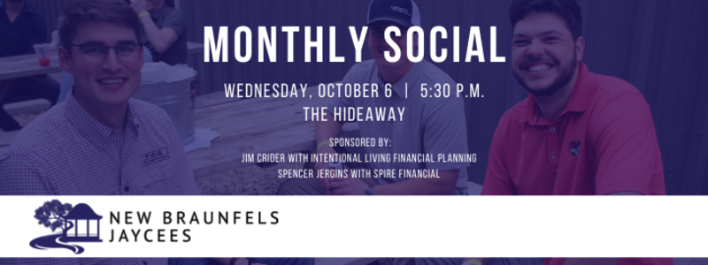 Jaycees Monthly Social - October 2021