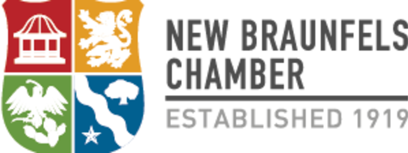 New Braunfels Chamber: Established 1919 Logo