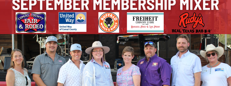 September Membership Mixer 2022 - Comal County Fair