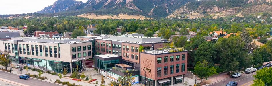 Moxy Hotel and Flatirons in Boulder, Colorado