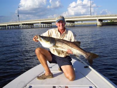 Capt. Ralph Allen w/Snook