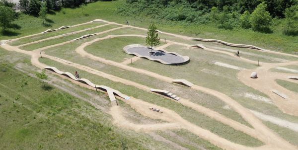 Bike Park aerial photo