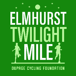 Elmhurst Twilight Mile logo