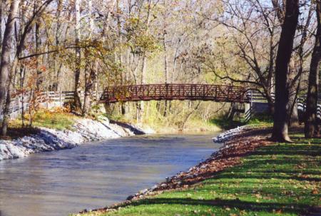 Walk and talk at Arbuckle Acres Park in Brownsburg during the month of May.