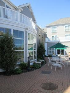 Hotel patio