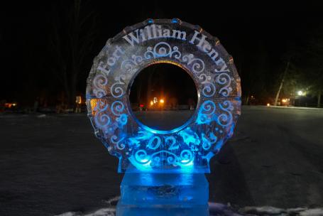 Polar Ice Bar - Face Sculpture