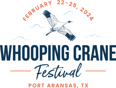 Whooping Crane Festival 2024 logo