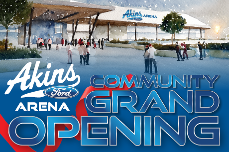 Akins Ford Arena Community Grand opening