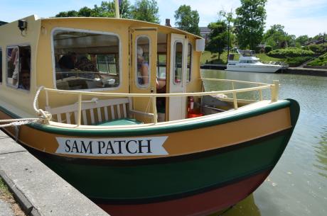 Sam Patch Erie Canal Boat