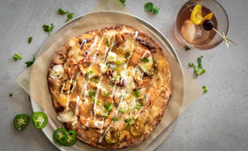 Pizza and Cocktail from The Englewood