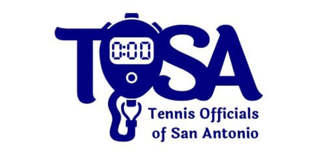 Tennis Officials of San Antonio logo