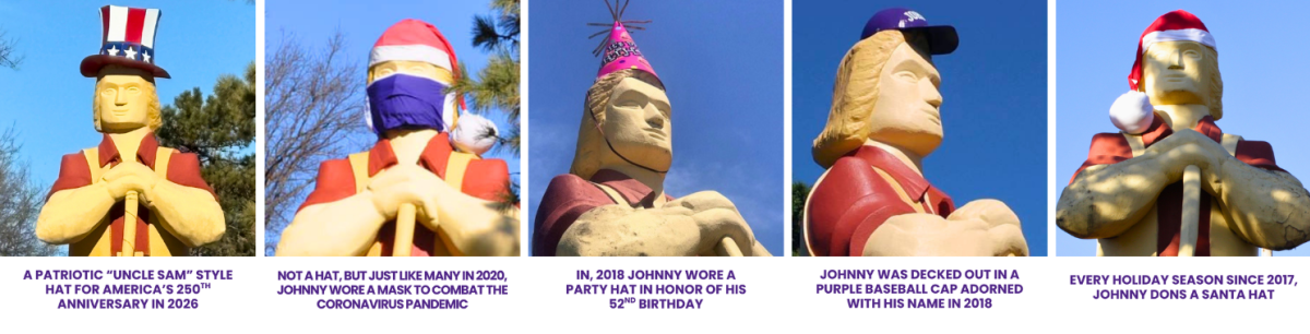 Johnny Kaw and His Many Hats