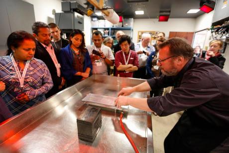 Learning about Nitrate film at the George Eastman Museum in Rochester, NY