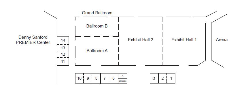 Convention Center Floorplan