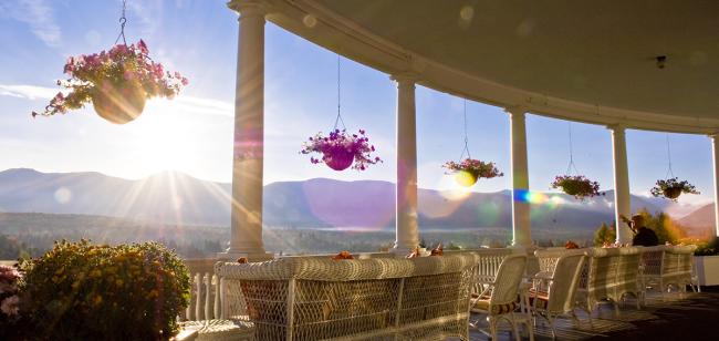 Omni Mount Washington Resort - View from Porch
