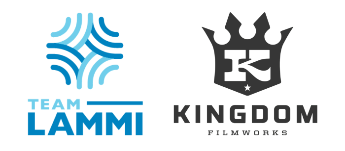 team lammi and kingdom filmworks logos side by side