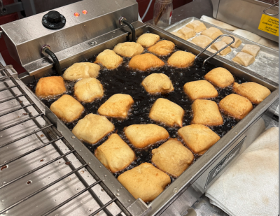 Fasnachts in the fryer