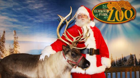 Elmwood Park Zoo Santa