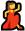 Dancing woman icon