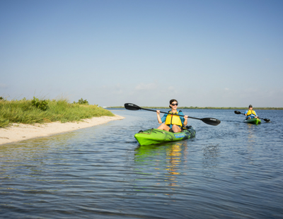 Kayak woman