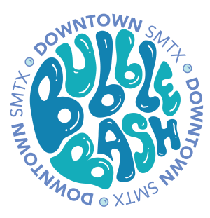 Bubble Bash event graphic
