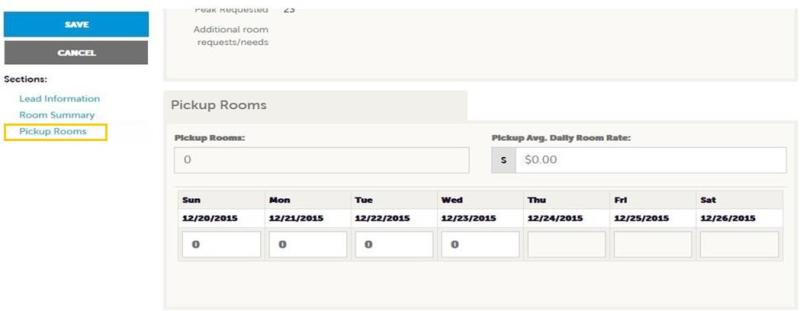 How to Add Pickup Information on a Lead in the Partner Portal.