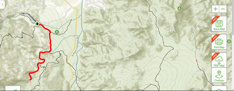 TRAILS WITHIN THE CITY OF PALM SPRINGS