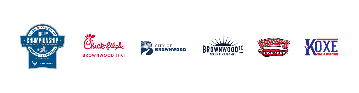 2026 NJCAA Div. III Women's Basketball Championship Presented by U.S. Air Force, Chick-Fil-A, City of Brownwood, Visit Brownwood