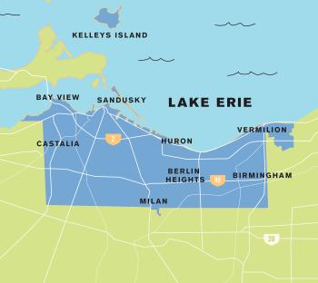 Erie Map