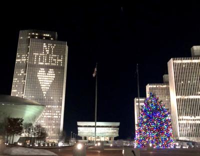 2020 Empire State Plaza Holiday Tree