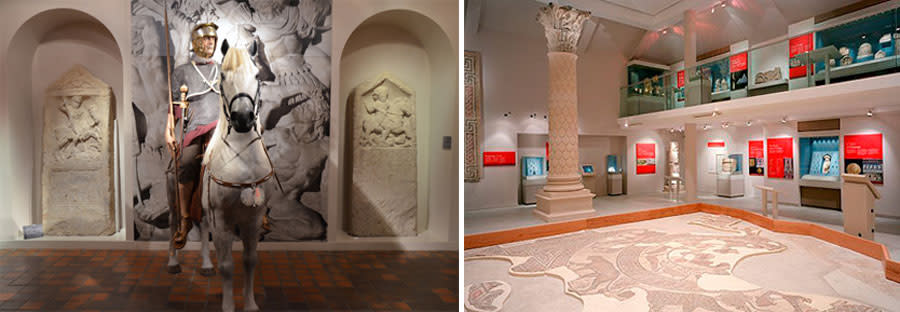 The award winning Corinium Museum in Cirencester