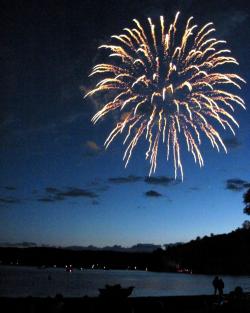 Fireworks at Glimmerglass State Park