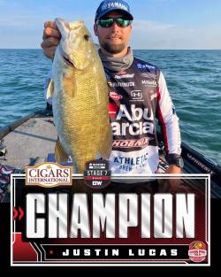 Justin Lucas MLF Bass champion