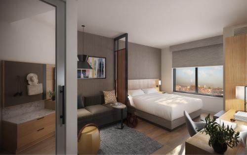 Hyatt Hotel Room