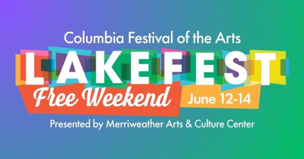 2026 - Columbia Festival of the Arts - LakeFest - Banner