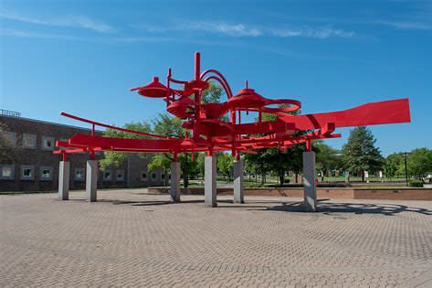 Bart Sculpture at Wright State