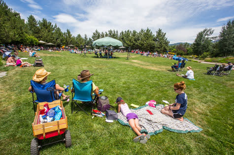 Music on the Green at the Yampa River Botanic Park